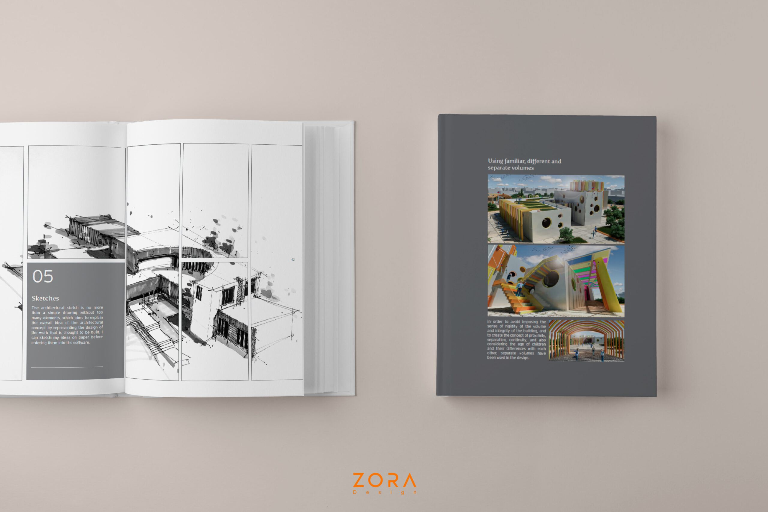 Architecture Portfolio, Zora Design