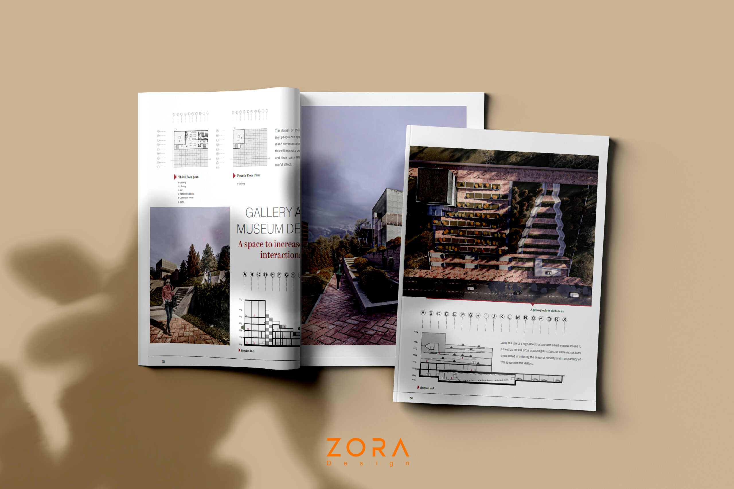 Architecture Portfolio, Zora Design