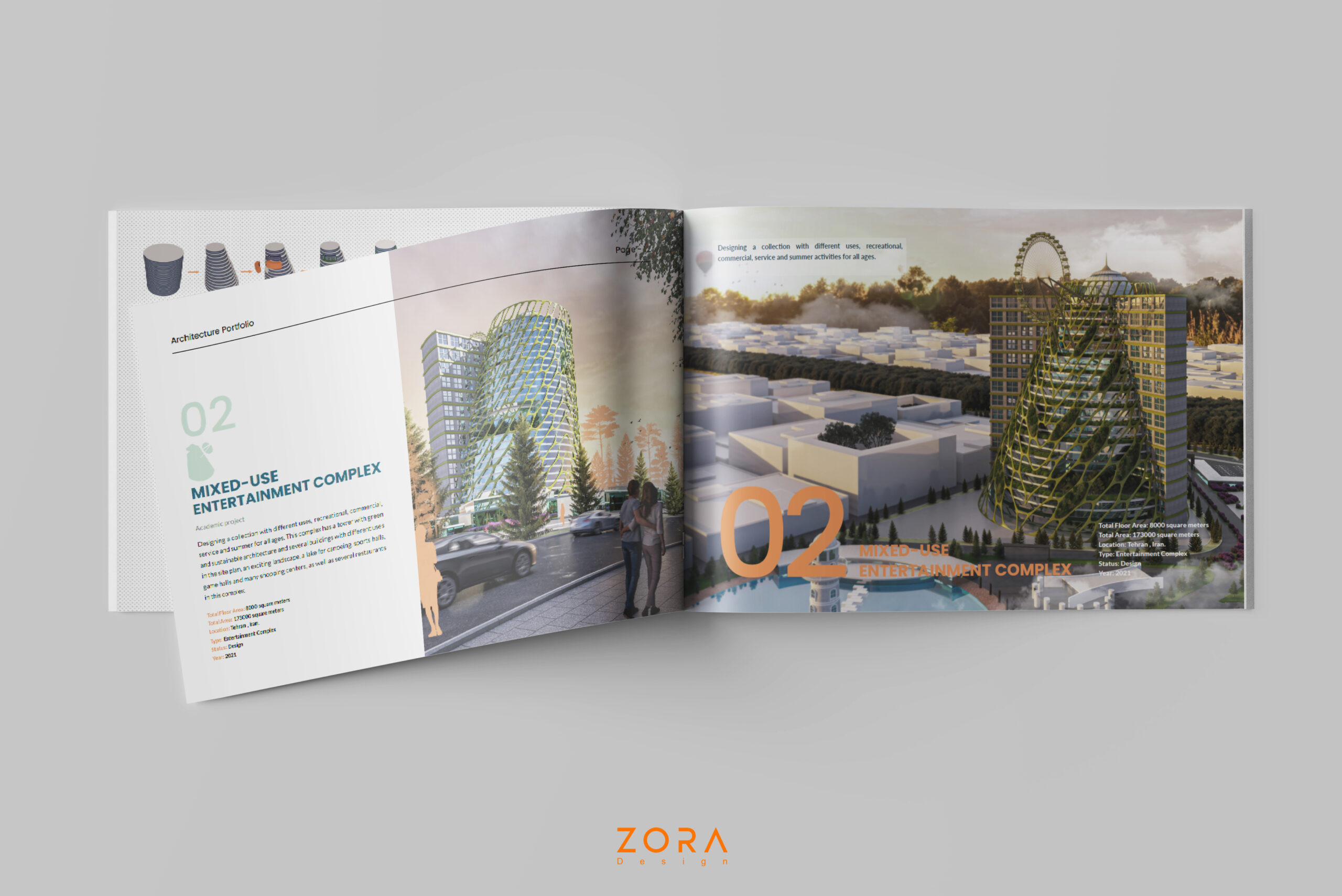 Personal Portfolio, Zora Design