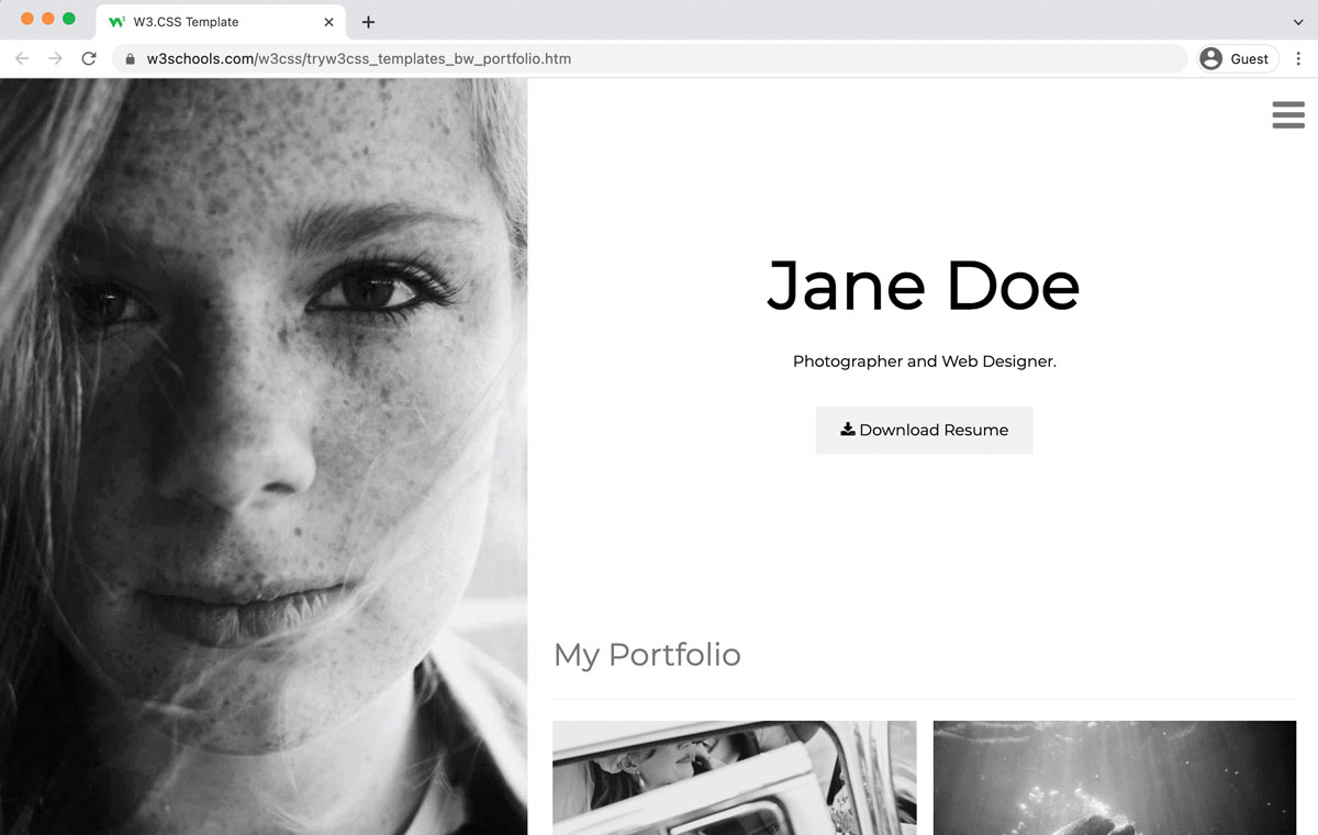 Portfolio-Website-Zora-Design