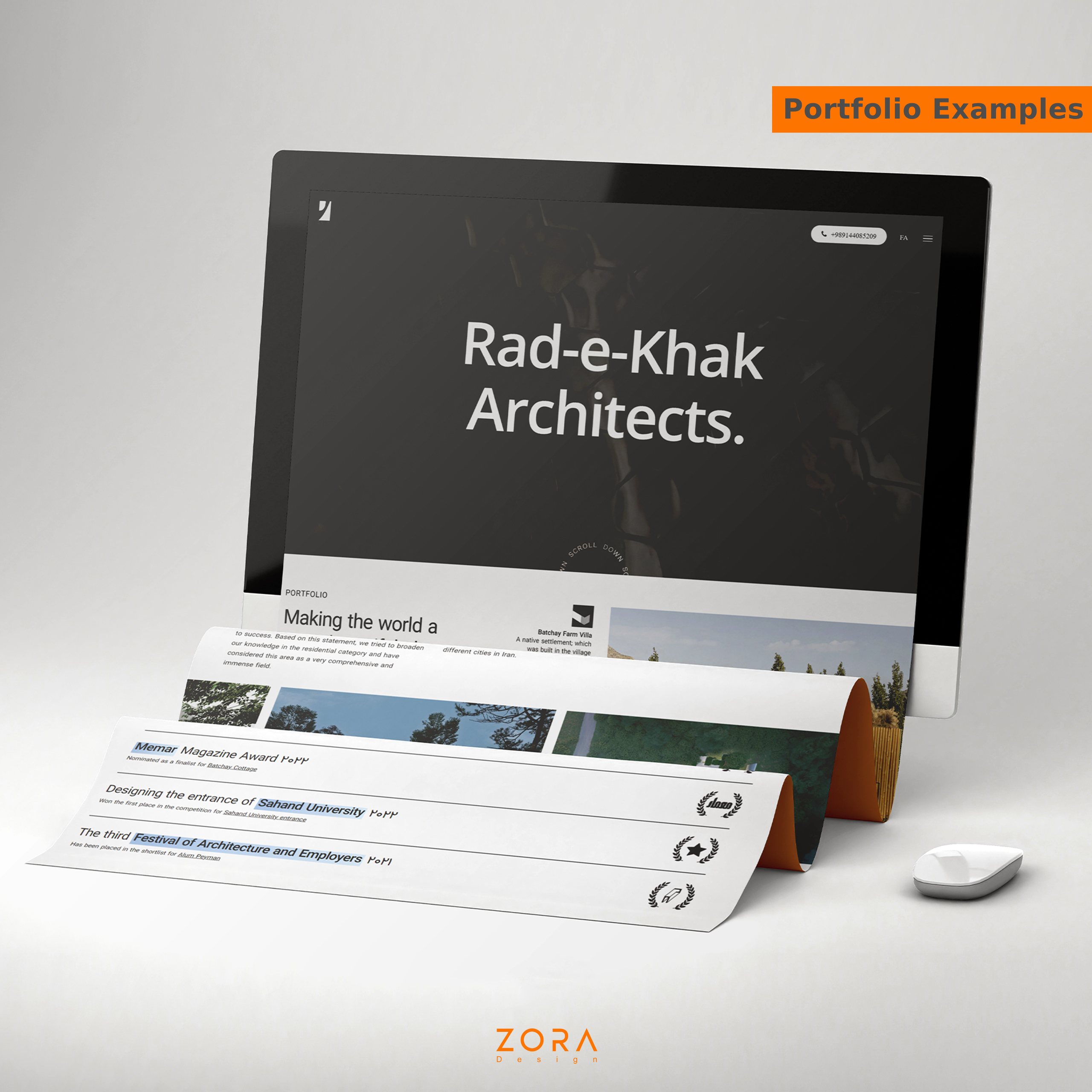 Portfolio-Website-Zora-Design