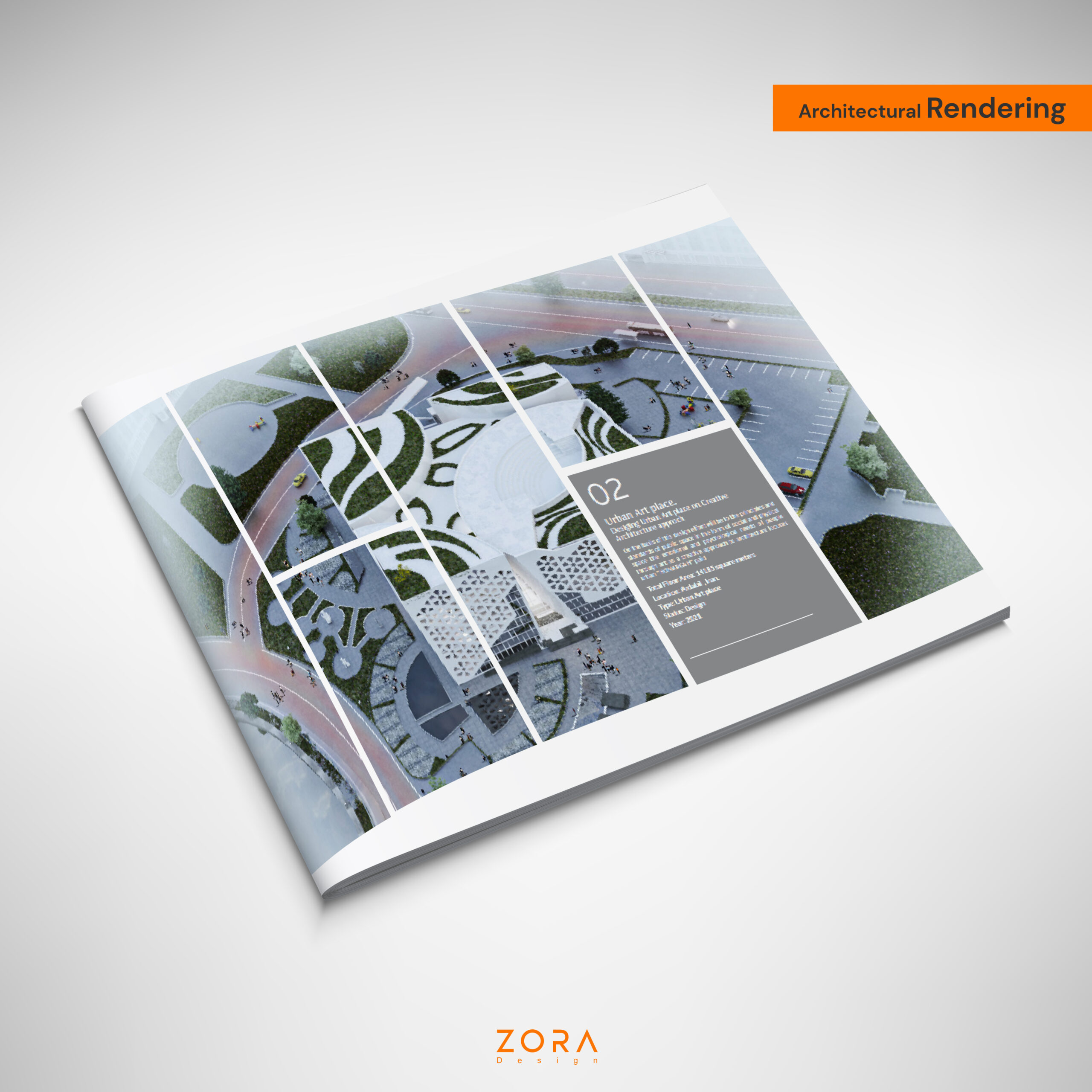 Architectural Rendering, Zora Design